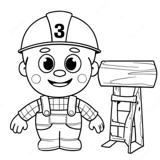 Bob The Builder Boyama Sayfaları