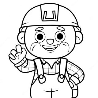 Bob The Builder Coloring Page 15370-12112