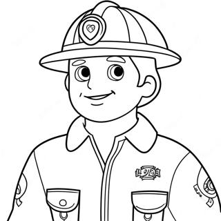 Fireman Sam Coloring Page 15400-12144