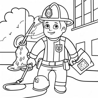 Fireman Sam Coloring Pages