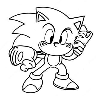 Sonic X Ausmalbild 15470-12183