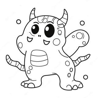 Creepy Kawaii Coloring Pages