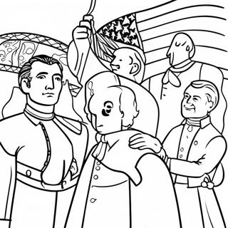 Us History Coloring Page 15570-12267