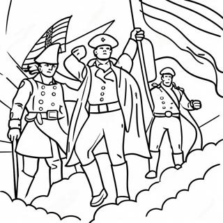 Us History Coloring Page 15570-12268