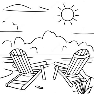 Summer For Adults Coloring Pages