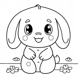 Cute Cinnamoroll Coloring Page 15630-12306