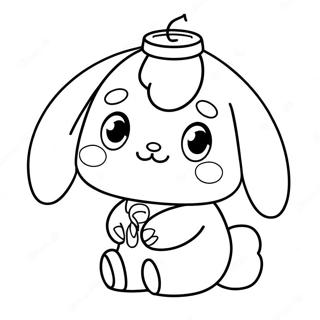 Cute Cinnamoroll Coloring Page 15630-12308