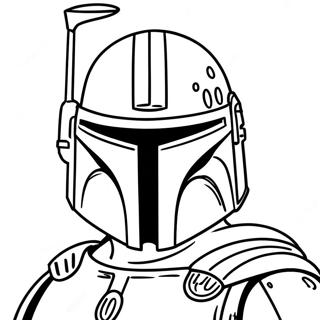 Boba Fett Ausmalbild 15680-12354