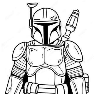 Boba Fett With Jetpack Coloring Page 15681-12358