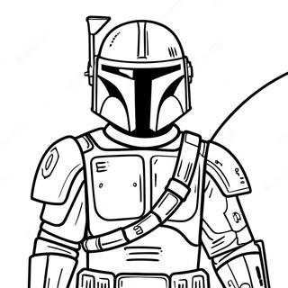 Boba Fett With Jetpack Coloring Page 15681-12359