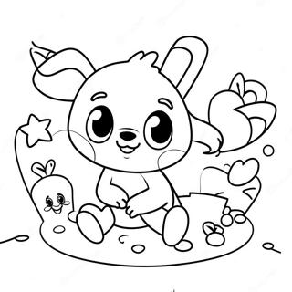 Cute Baby Disney Characters Coloring Page 1570-1250