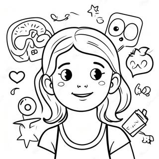 Children S Mental Health Awareness Coloring Page 15730-12393