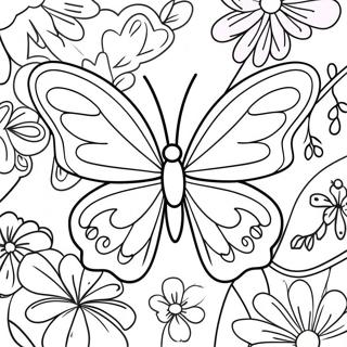 Purple Coloring Pages