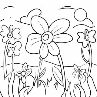 Purple Coloring Pages