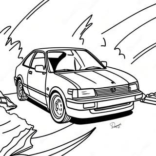 Honda Civic Coloring Pages