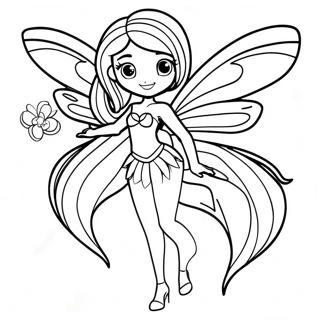 Winx Club Peri Boyama Sayfası 15860-12492