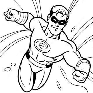 Green Lantern Coloring Pages