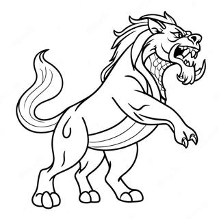 Rise Of The Beast Coloring Pages