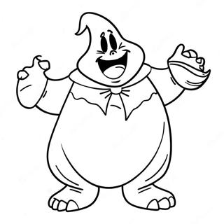 Oogie Boogie Coloring Pages