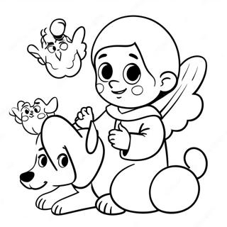 Baby Moses Coloring Pages