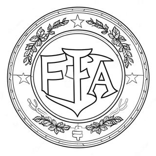 Ffa Logo Coloring Page 15930-12552