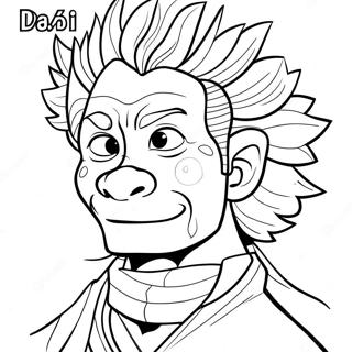 Dabi Coloring Pages