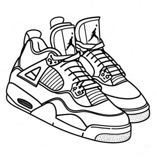 หน้าระบายสีรองเท้า Jordan 4 สุดเท่ 1601-1315