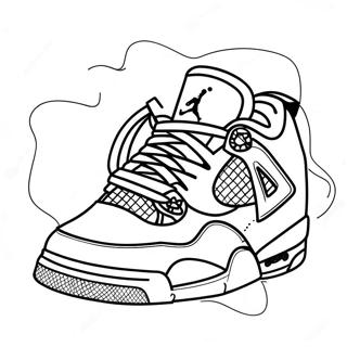 หน้าระบายสีรองเท้า Jordan 4 สุดเท่ 1601-1316