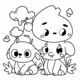 Cute Skzoo Characters Coloring Page 16041-12641