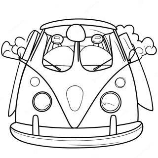 Volkswagen Coloring Pages