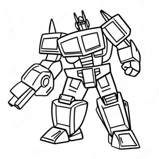 Robots Coloring Pages