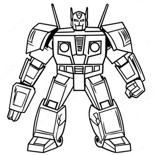 Transformer Coloring Page 160-122