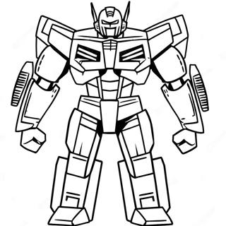 Transformer Coloring Page 160-124