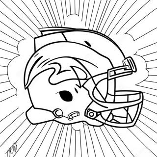 Baltimore Ravens Logo Coloring Page 16100-12686