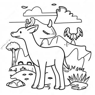 National Park Coloring Pages