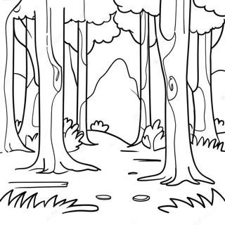 Realistic Landscape Coloring Pages