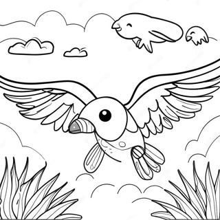 Colorful Migration Patterns Coloring Page 16191-12760