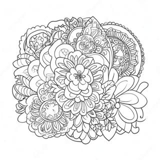 Colorful Sticker Designs Coloring Page 16291-12837