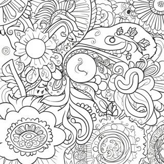 Colorful Sticker Designs Coloring Page 16291-12838