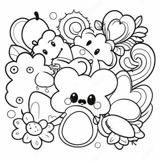 Colorful Sticker Designs Coloring Page 16291-12840