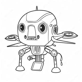 Murder Drones Coloring Pages