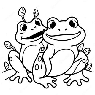 Frog And Toad Coloring Pages