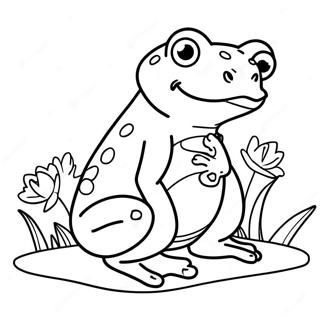 Frog And Toad Coloring Page 16390-12920