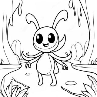 Charmante Hollow Knight Personages Kleurplaat 16451-12978