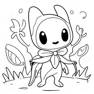 Charmante Hollow Knight Personages Kleurplaat 16451-12980