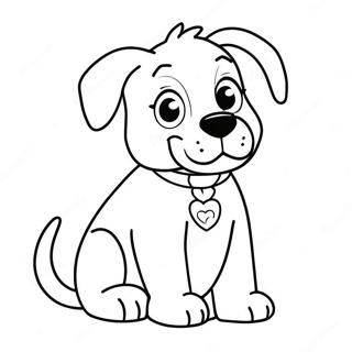 Adorable Winn Dixie Dog Coloring Page 16471-12969