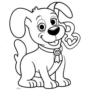 Adorable Winn Dixie Dog Coloring Page 16471-12970