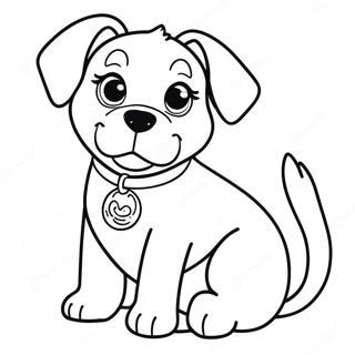 Adorable Winn Dixie Dog Coloring Page 16471-12972