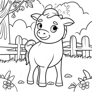 Realistic Farm Animals Coloring Page 16490-12996