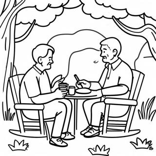 For Seniors Coloring Pages